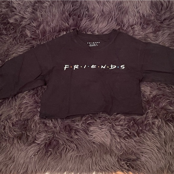 FRIENDS Tops - FRIENDS Black Graphic Tee
